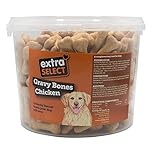Extra Select Gravy Bones Chicken Flavoured Dog Treat Biscuits in a 3ltr Bucket (approx 290 biscuits)