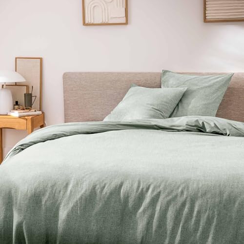 Linge de lit Meline Sauge 100% coton pour des nuits douces - 3