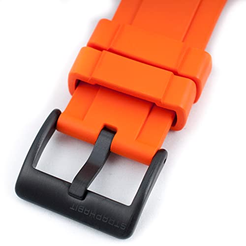 Image of StrapHabit Quick Release Rubber Watch Strap Band FKM 20mm 22mm 24mm
