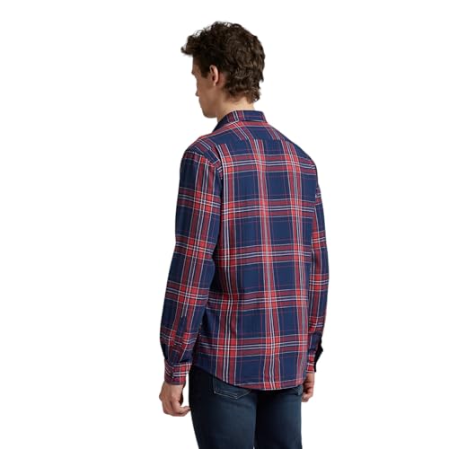 Image of Pepe Jeans Men's Regular Fit Full Sleeve Checkered Cotton Casual Shirt | Check Shirt for Man | Smart & Stylish | Multiple Styles | Mens Casual Shirts