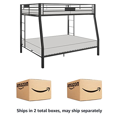 Acme Limbra Full Over Queen Bunk Bed in Sandy Black - Thumbnail 5