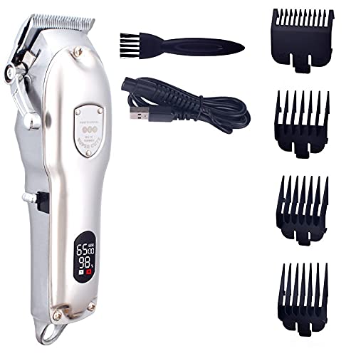 Hair Clipper Hair Clippers for Men Electric Hair Clipper Rechargeable Low Noise Hair Trimmer Hair Cutting Machine Beard
