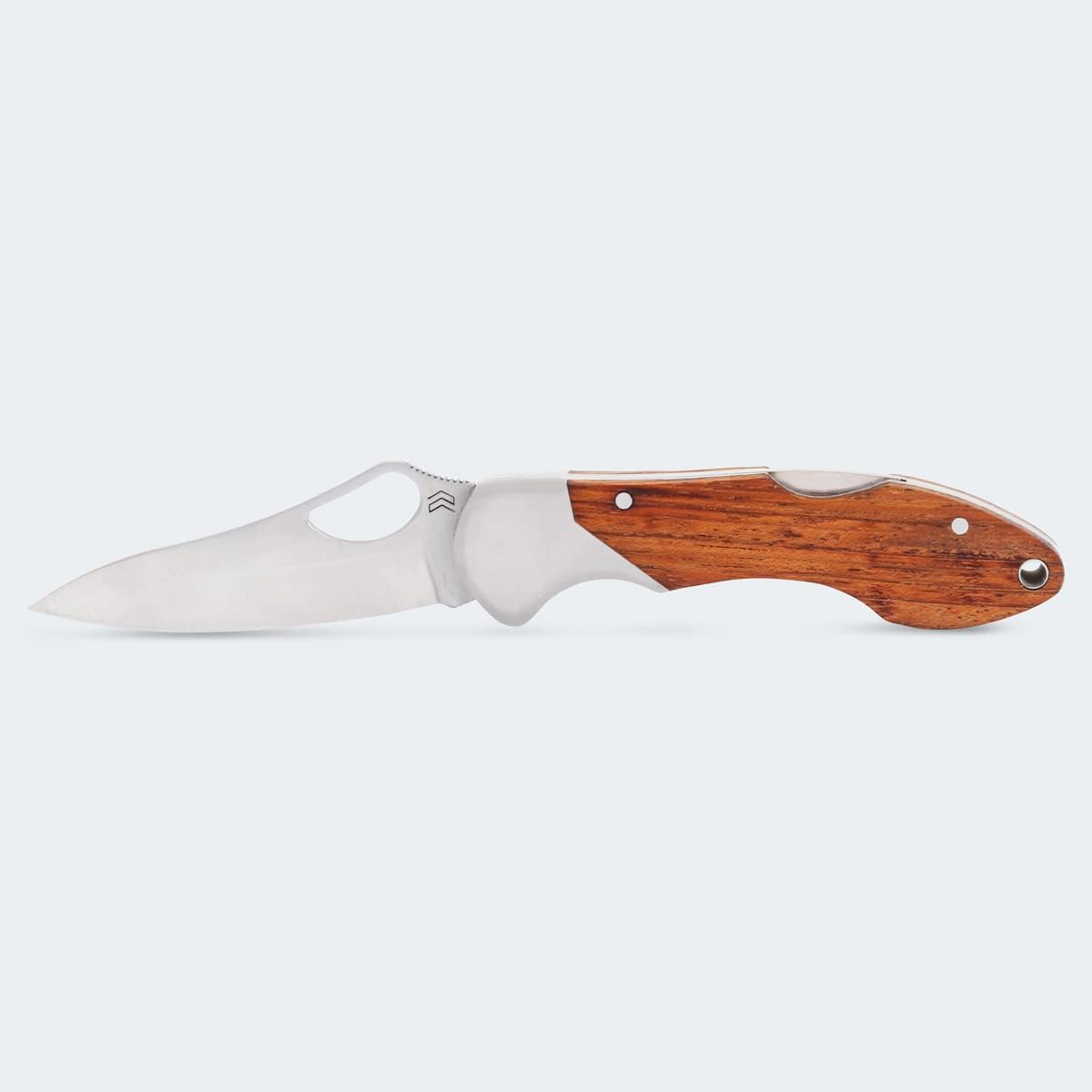 CIMO Gecko 7 Stainless Steel Pocket Knife Jatoba Wooden Handle with Clip - GE7-MAD