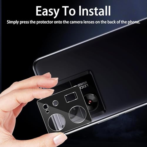 Image of Xmon Back Camera Lens Protector for Oppo Reno 13 5G (1 Pack) Premium Camera Glass Protector Guard, Anti-Scratch, Ultra-Clear, Easy Installation