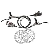 URJEKQ Öldruck-bremssystem Fahrradbremse,hydraulische Felgenbremse Fahrradbremse Links Rechts Bremshebel Kit Für Rennrad