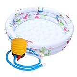CAXUSD 1 Juego Piscina Inflable para Piscina Inflable Al Aire Libre Piscinas Infantiles para Exterior Minipiscina Hinchable Piscina Hinchable Familiar De Polivinilo