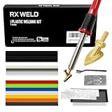RX WELD Plastic Welding Kit,100W Plastic Welder,Plastic Repair Kit for Automotive Car Bumper