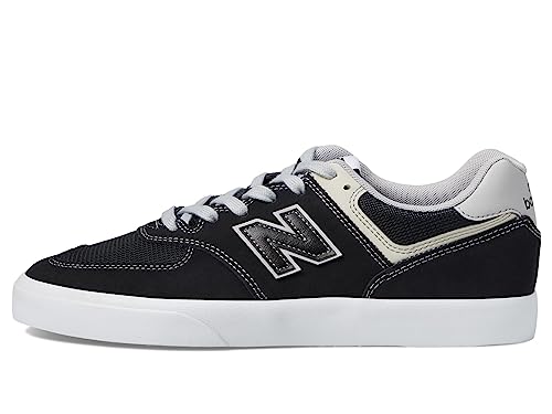 New Balance 574 Vulc Black/Grey US Men's 12, Women's 13.5 D (M)