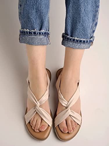 Image of Shoetopia womens Snd-137 1 Flat Sandal