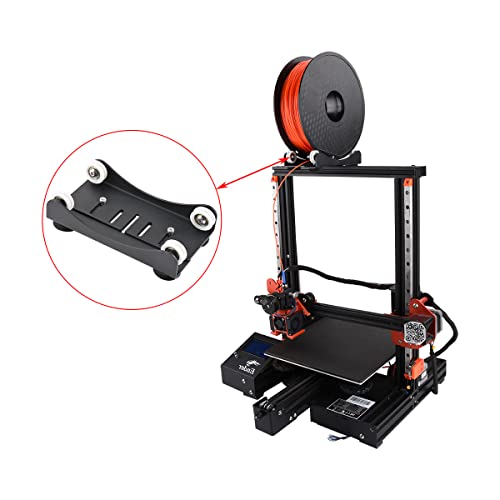 Fysetc 3D Printer Ajustable Filament Holder Smooth Pulley Mount Rack Bracket For Pla/Abs/Nylon/Wood/Tpu/Other 0.5Kg 1Kg 3D Printing Material #TOP4