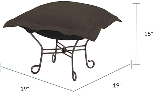 Miniatura 245 de Howard Elliott - Silla de asiento con tapa, asiento alternativo multiusos con marco de titanio, muebles de patio para campamento, hogar, interior y