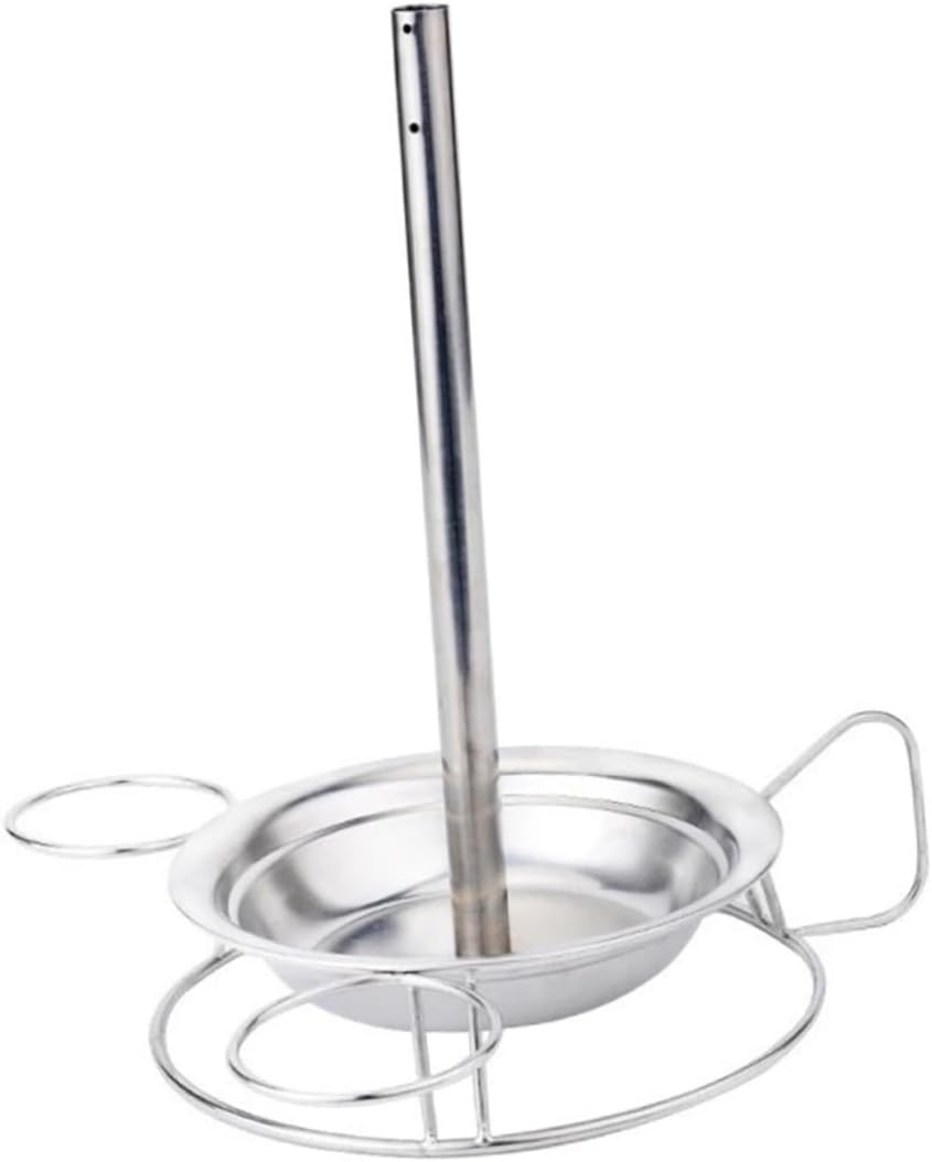 Stainless Steel Chicken Roaster Rack Upright Grilling Stand for Outdoor Cooking Heavy Duty Chicken Holder for Bbq Gas and Grills for Roasting Poultry and Meats