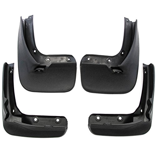 Red Hound Auto Custom Molded Mud Flaps Mud Guards Compatible With 2015-2017 Volkswagen Gti Front & Rear 4Pc Set #TOP2