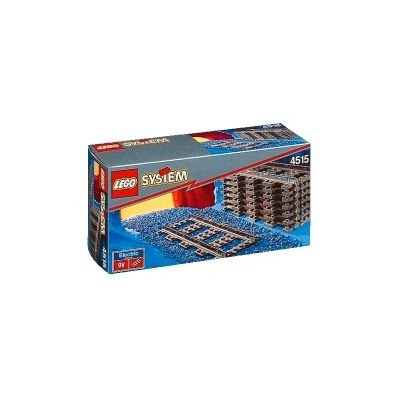 Preisvergleich Produktbild LEGO System 4515 Eisenbahn 8 Gerade Gleisstücke