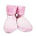 LouisaYork Beheizte Fußwärmer, USB-Heizung, Hausschuhe Fußwärmer/Stiefel, elektrische Heizung, waschbar, Winter, Büro, beheizbare Schuhe für Männer und Frauen, 6J4103566HQVX, rose, 230-250mm feet