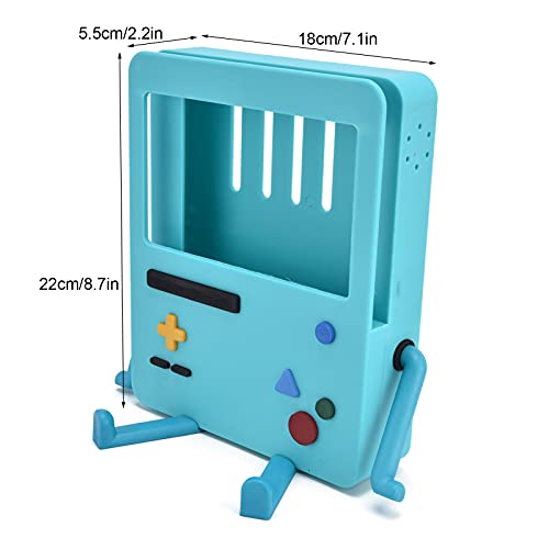 GLOGLOW Suporte de console de jogos, suporte de tela de consoles de jogos de desenho animado portáti
