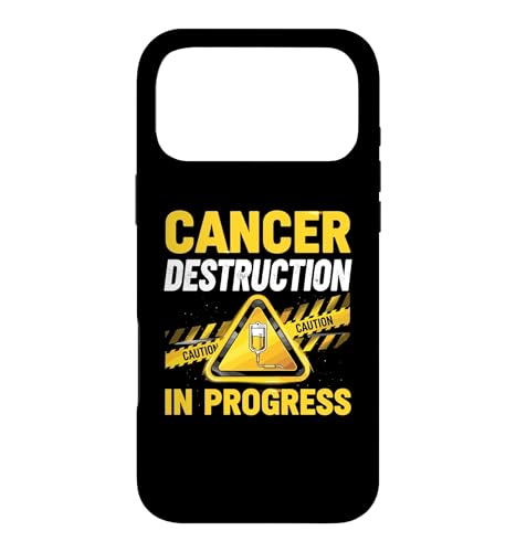 Cancer Destruction in Progress Chemo Fighter �X�}�z�P�[�X iPhone 17 Pro Max �p