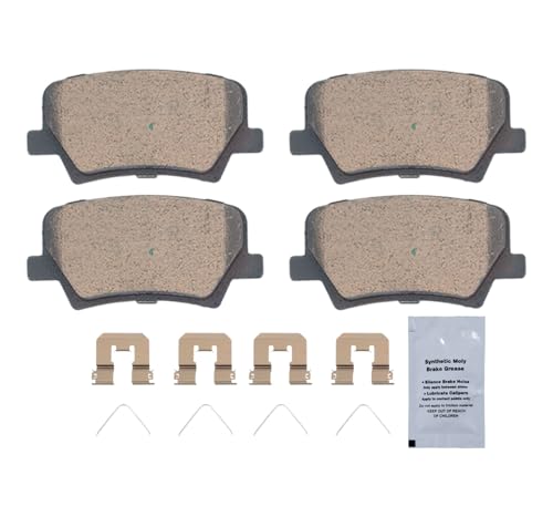 Image of HUSCH D2136 Rear Ceramic Brake Pads Kit Fit For Volvo XC40 2019-2025