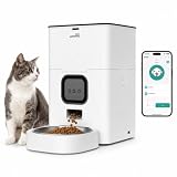 LEPESTORY Smart Automatic Pet Feeder for Cats & Small Dogs with App 4L