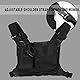 Niiyen Brustgurt-Tasche, Brustgurt-Pack, Zwei-Wege-Radio-Brusttaschen-Pack Rucksack Radio-Zubehörtasche-Halter Tragetasche für Zwei-Wege-Funkgerät Walkie Talkie