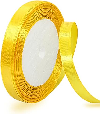 Royal Blue Satin Ribbon 25mm, 23 Meters Solid Colors Fabric Ribbon for Crafting, Gift Wrapping, Balloons, DIY Sewing Project, Hair Bows and Cake Decoration