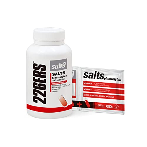 Miniatura 4 de 226ers Sub9 Salts Electrolytes Sales Minerales Con Vitaminas Y Jengibre, Electrólitos - 100 Cápsulas