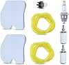 Kit de filtro de aire para Husqvarna 235 235E 236 236E 240 240E Piezas de motosierra Jonsered CS2234 CS2238 CS2234S CS2238S Kit de puesta a punto de línea de combustible para motosierra 545061801 240 2