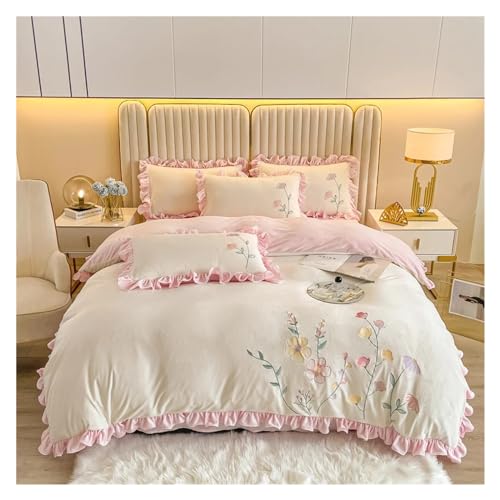 Couvre-lit en velours de cristal pour lit douillet de princesse - 4