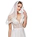 Lace Mantilla Veil Vintage Floral Lace Scarf White Triangle Wedding Veil Chapel Veils Ivory Catholic Mass Church (A18)