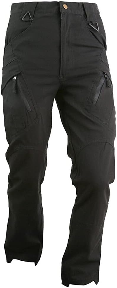 KEHAIOO Military Tactical Pants, Men Multi-Pocket SWAT Combat Army Trousers, Waterproof Wear Resistant Cargo Joggers