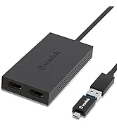 Adaptateur USB 3.0 vers Dual HDMI, WAVLINK Adaptateur USB C vers Double HDMI 4K@30HZ, Convertisse...