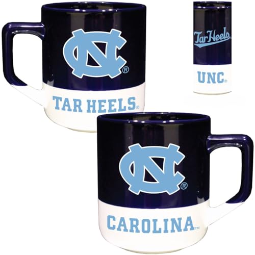 RFSJ INC. North Carolina Tar Heels Ceramic Campus Colors Mug 20oz