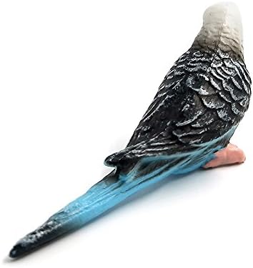Yalulu 2Pcs Decorative Simulation Parrot Artificial Figures Miniature Animal Model Birds, Craft Bird For Home Ornaments - Image 4