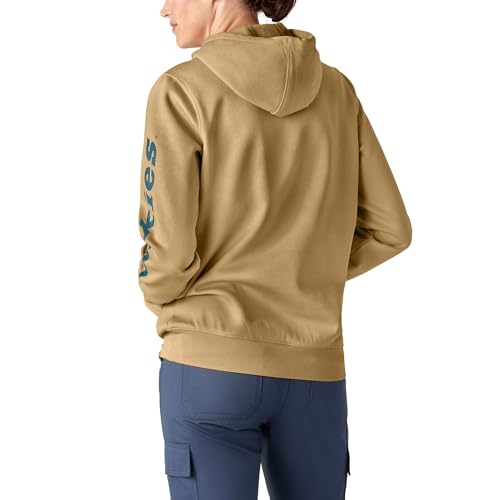 Image of Dickies womens Heavyweight Logo Sleeve Pullover
