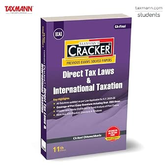 Taxmann's CRACKER for Direct Tax Laws & International Taxation (Paper 4 ...