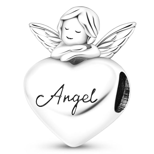 NUJIFFY Colgante de plata 925, diseño de animales rosas, avión, corazón, música, libro de café, joyas, para pulsera, pulsera, pulsera, hombre, adulto, amigos, hermanas, hermanas, cumpleaños, etc,