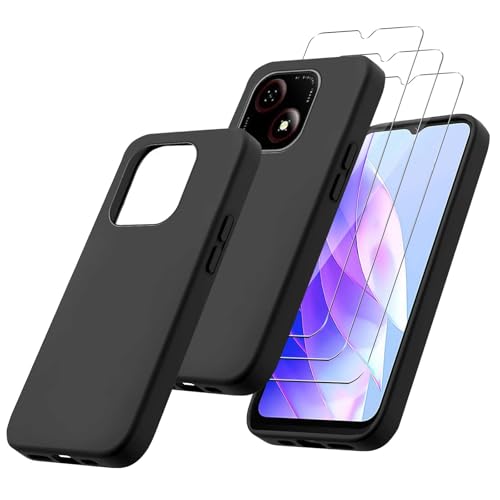 MIBZOR 4 en 1 Coque Compatible avec ZTE Blade A35E (6.52