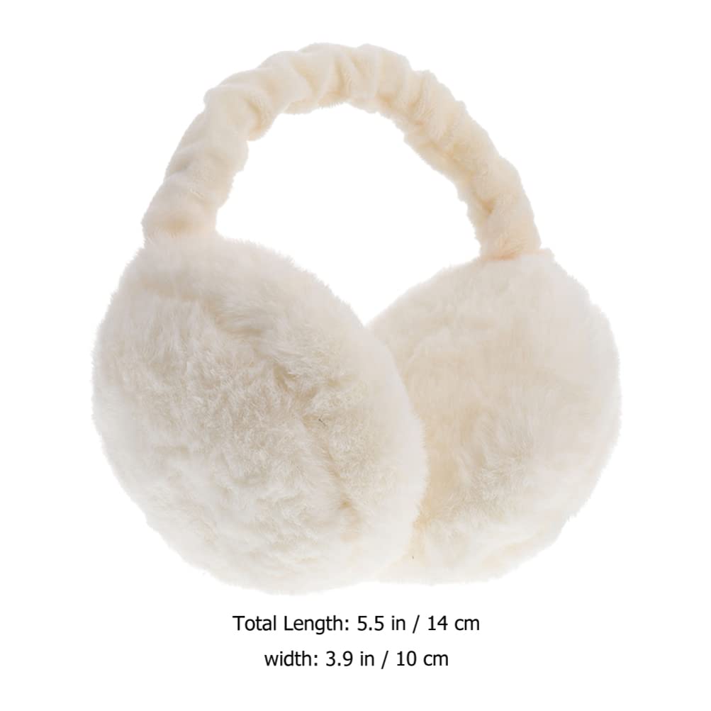 BESPORTBLE Earmuffs Winter Men Women 2pcs Warm Cozy Plush Ear Muffs for Cold Weather Activities