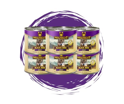 Wolfsblut Black Bird, 6er Pack (6 x 200 g)