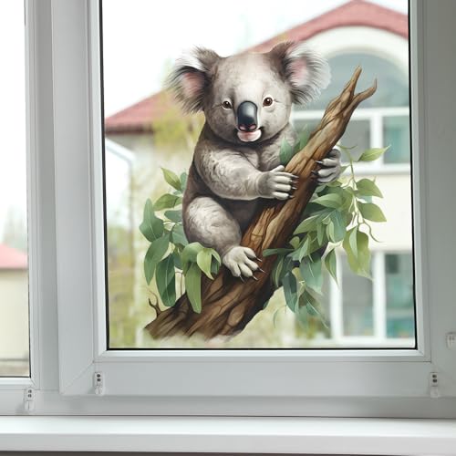 Vinilo decorativo koala acuarela para pared miniatura 6