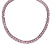 Collier Accessoire Hiphop， Bling de Cheville glacé AAA + Zircon Anklet 18K Plaqué Or 4mm 9inch + 2inch Chaîne de Tennis Hip HOP Lab Bijoux de Diamant pour Femmes Or/Argent/Rose Or Couleur