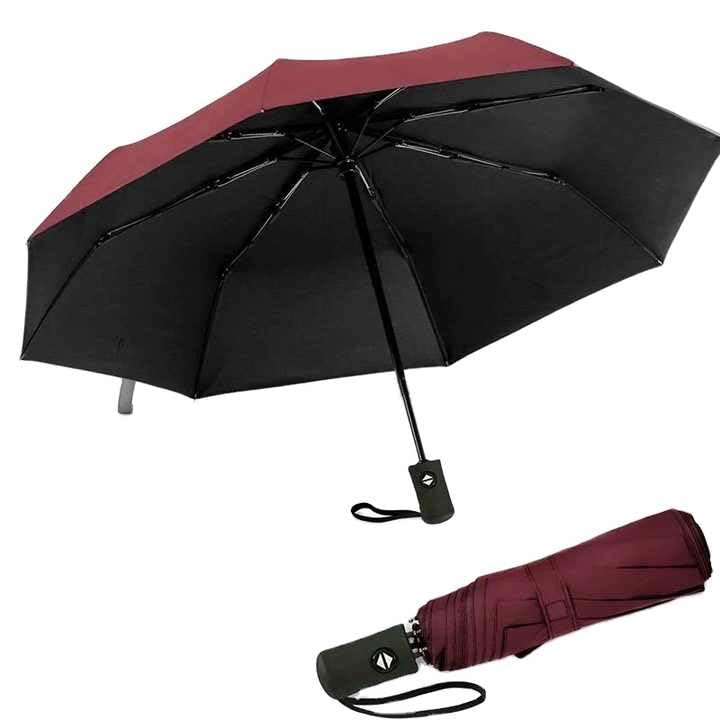 Image of SIEPASA Automatic Open Close Compact Travel Umbrella with Wind Vent Umbrella big size Lightweight Windproof Folding for men Women