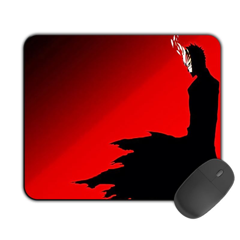 Image of Printed Designer Mouse Pad Ichigo Hollow Shadow (200MM X 240 X 3MM) Enhance Gaming and Work Performance Comfortable and Precise Non-Slip Water Proof Bleach Mouse Pad.