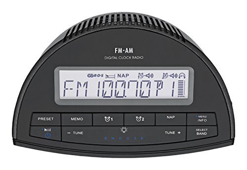 Sangean Rcr-9 Am/Fm-Rds Digital Tuning Atomic Clock Radio (Black) #TOP1