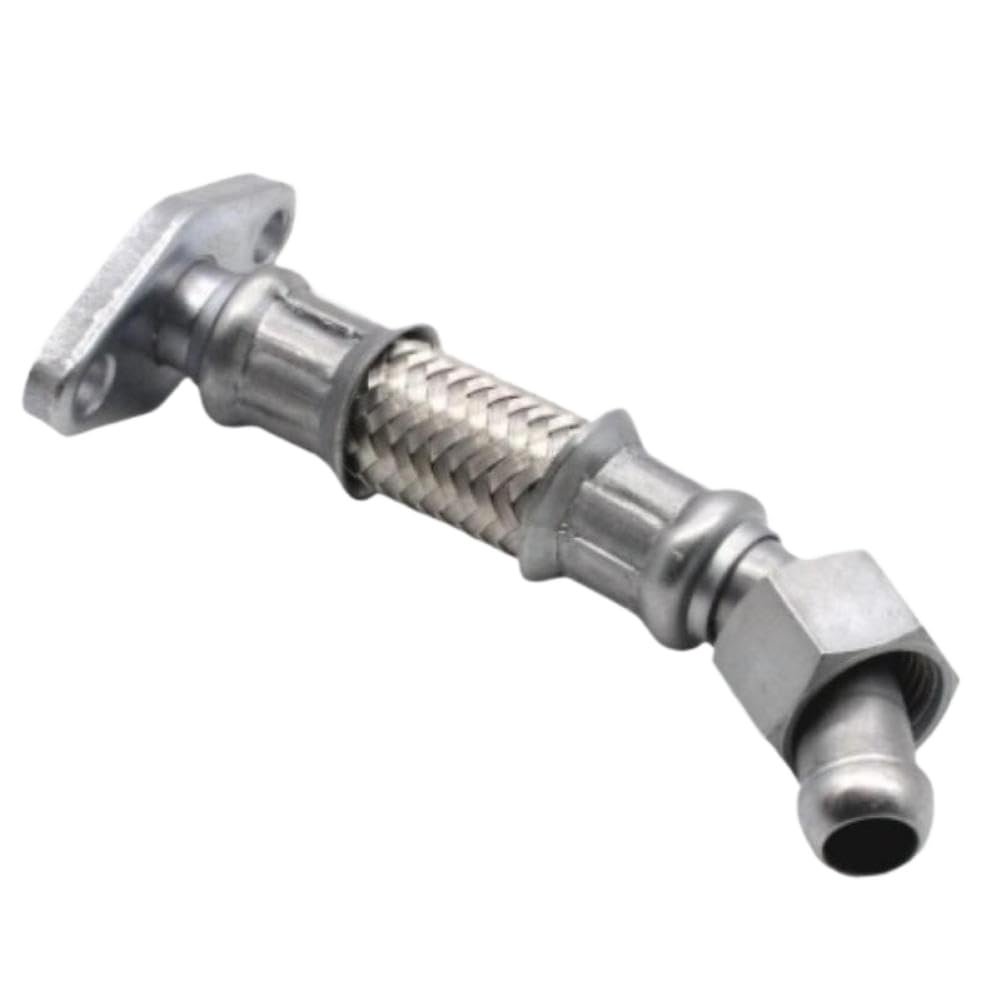 Kwxbcryog Onecolor Turbocharger Oil Return Line With Clamps Compatible With Beetle