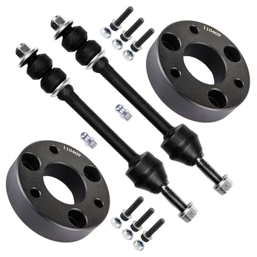 SCITOO 4-PC SET Suspension Kit for 2006-2010 For Dodge Ram 1500 2011-2014 For Ram 1500-2 inch Leveling Lift Front Sway Bar End Link