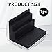 FINGERINSPIRE Bottle Labeling Machine 4x2.8x3inch Black Bottles Label Makers Pine Wood Labeler Wooden Labeling Wizard Tools Labels Stickers Applicator Tool for Jars Essential Oils