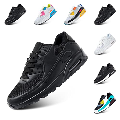 Mens Trainers Womens Running Shoes Casual Sneakers Ladies Mesh Tennis Sneaker Non Slip Lightweight Sports Shoes Black 11 UK Mens Trainers Womens Running Shoes Casual Sneakers Ladies Mesh Tennis Sneaker Non Slip Lightweight Sports Shoes Black 11 UK
