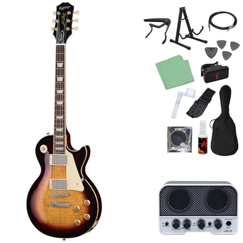 Epiphone Les Paul Standard 50s Figured Top Bourbon Burst GLM^[S14_ZbgyBluetoothڃ~jAvtz X|[X^_[h GstH