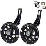 Training Wheels for 12 inch Bike,Training Wheels for Bike of Flash Mute Wheel (black)